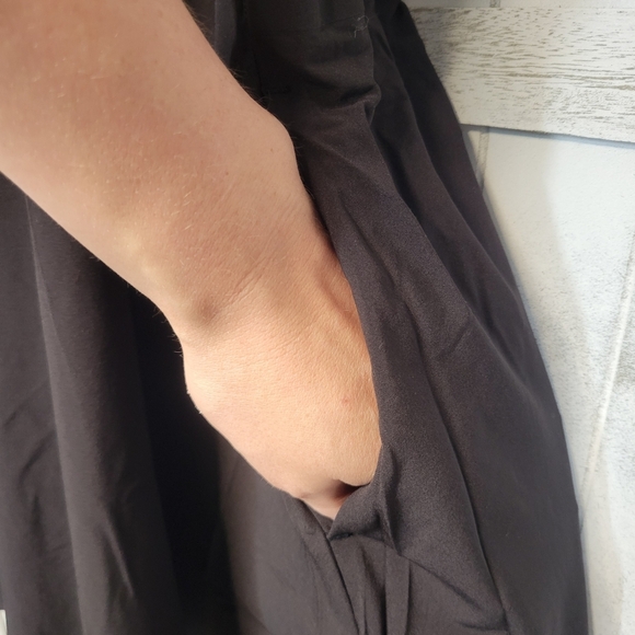 Nwot Athleta Savanah Mini Dress Black Small - Picture 6 of 8